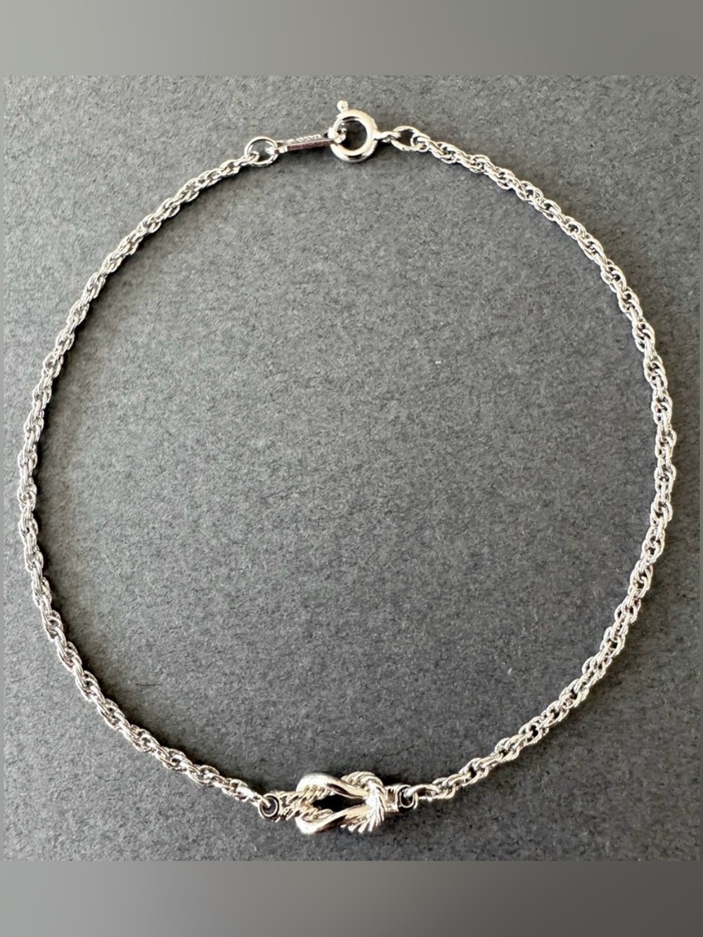 Sailor’s Knot Anklet